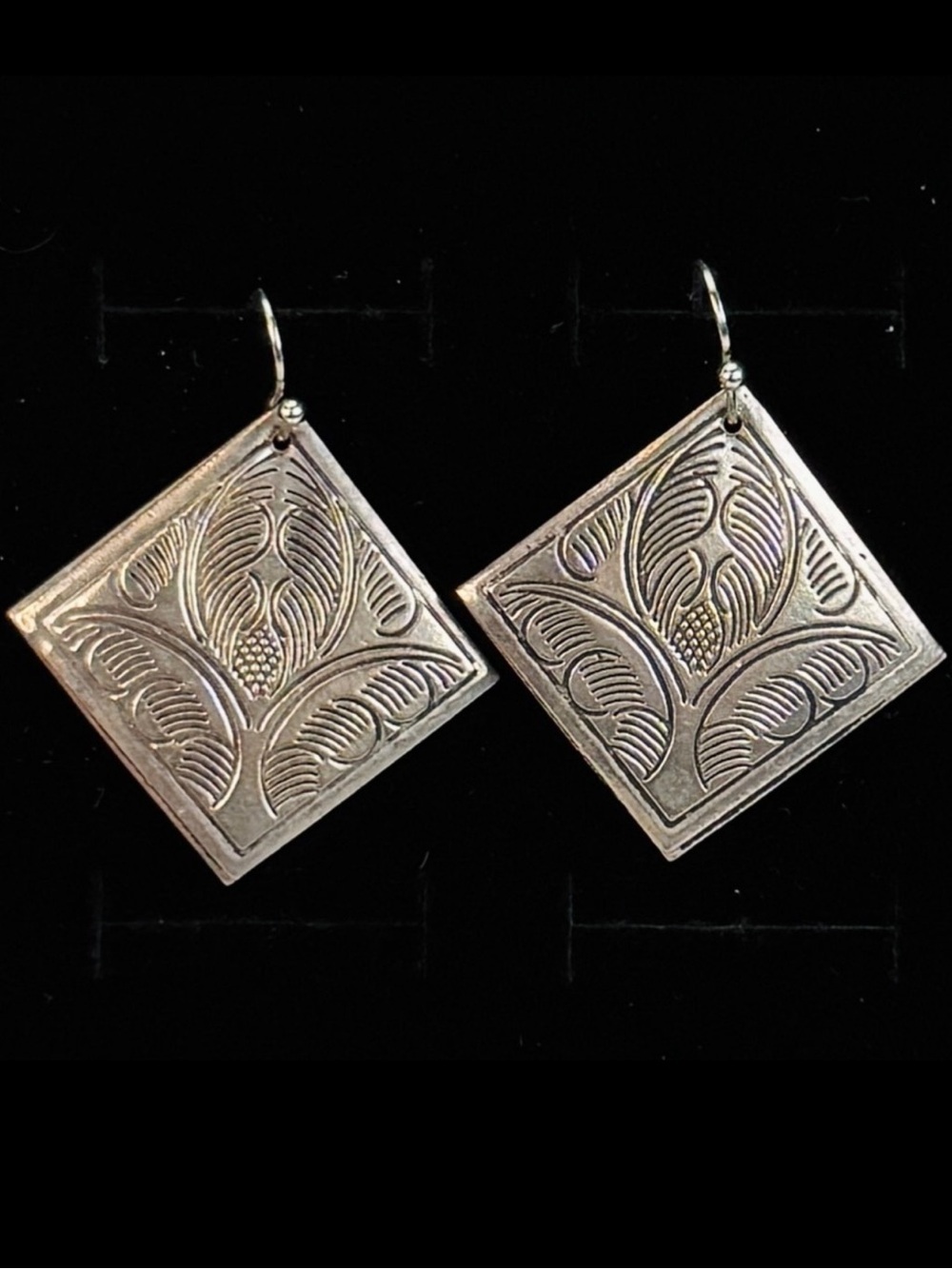 Bohemy Chic Lightweight Silvertone Geometric Pierced Earrings